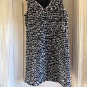MAXSTUDIO Tweed Dress - Navy